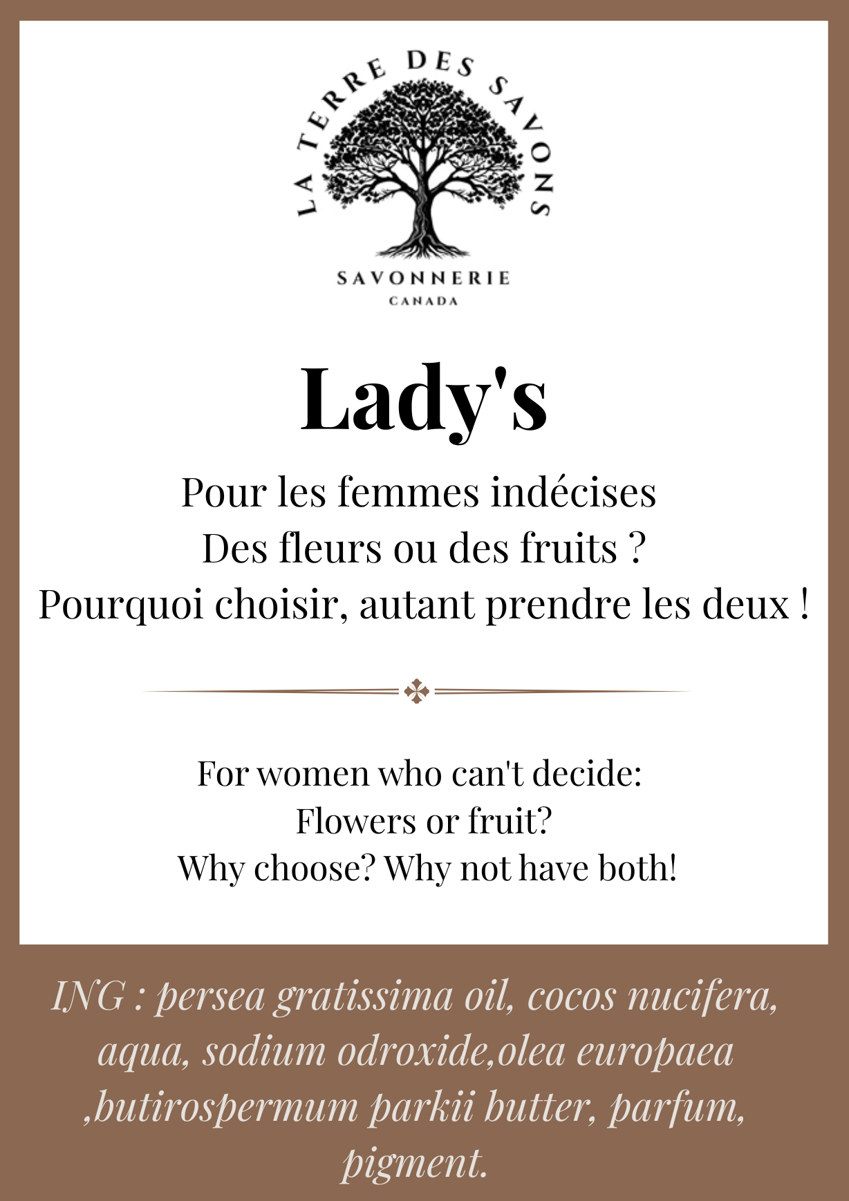 Savon Lady's