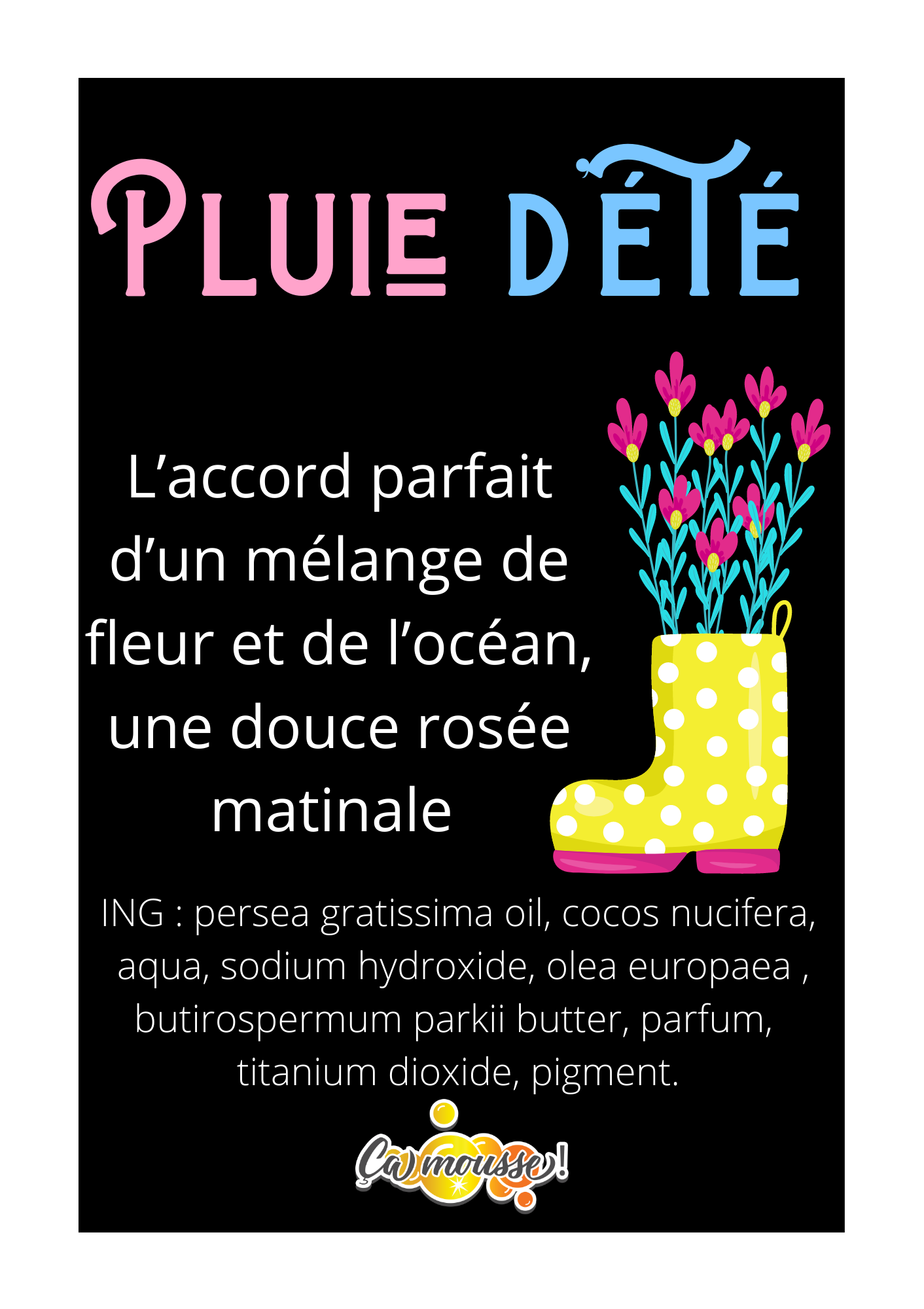 Savon Pluie d'été