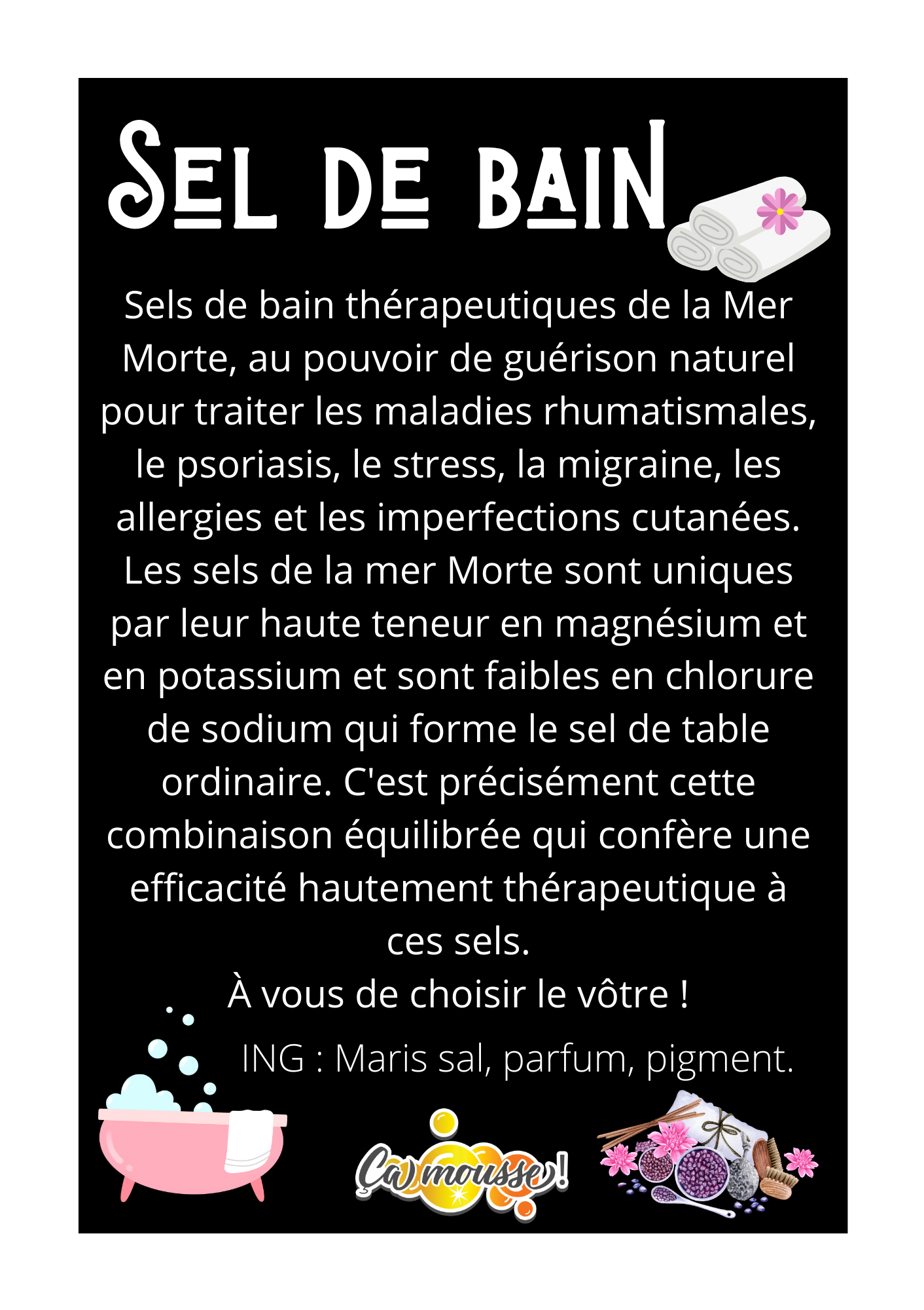 Sels de bain