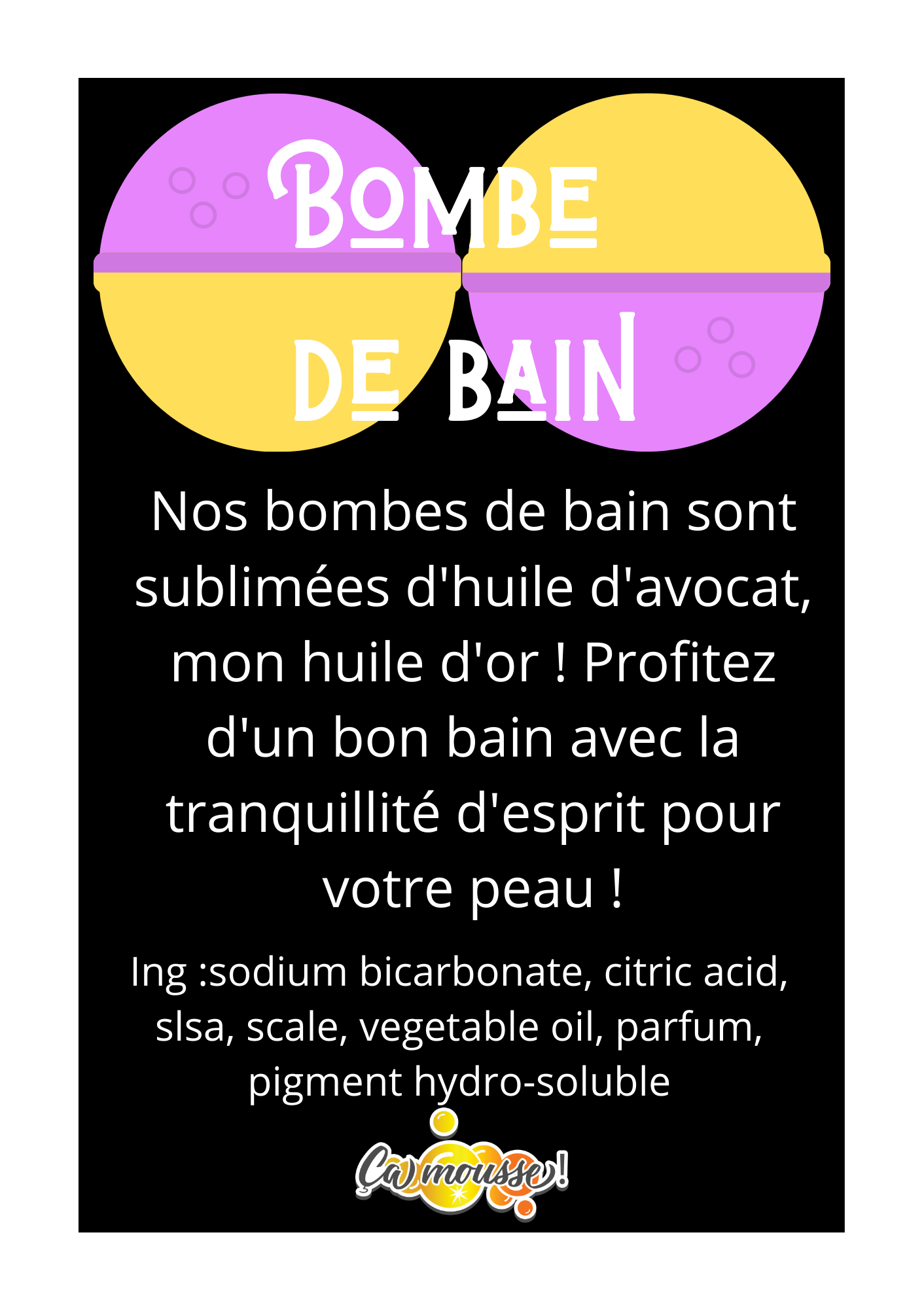 Bombe de bain Cannabis