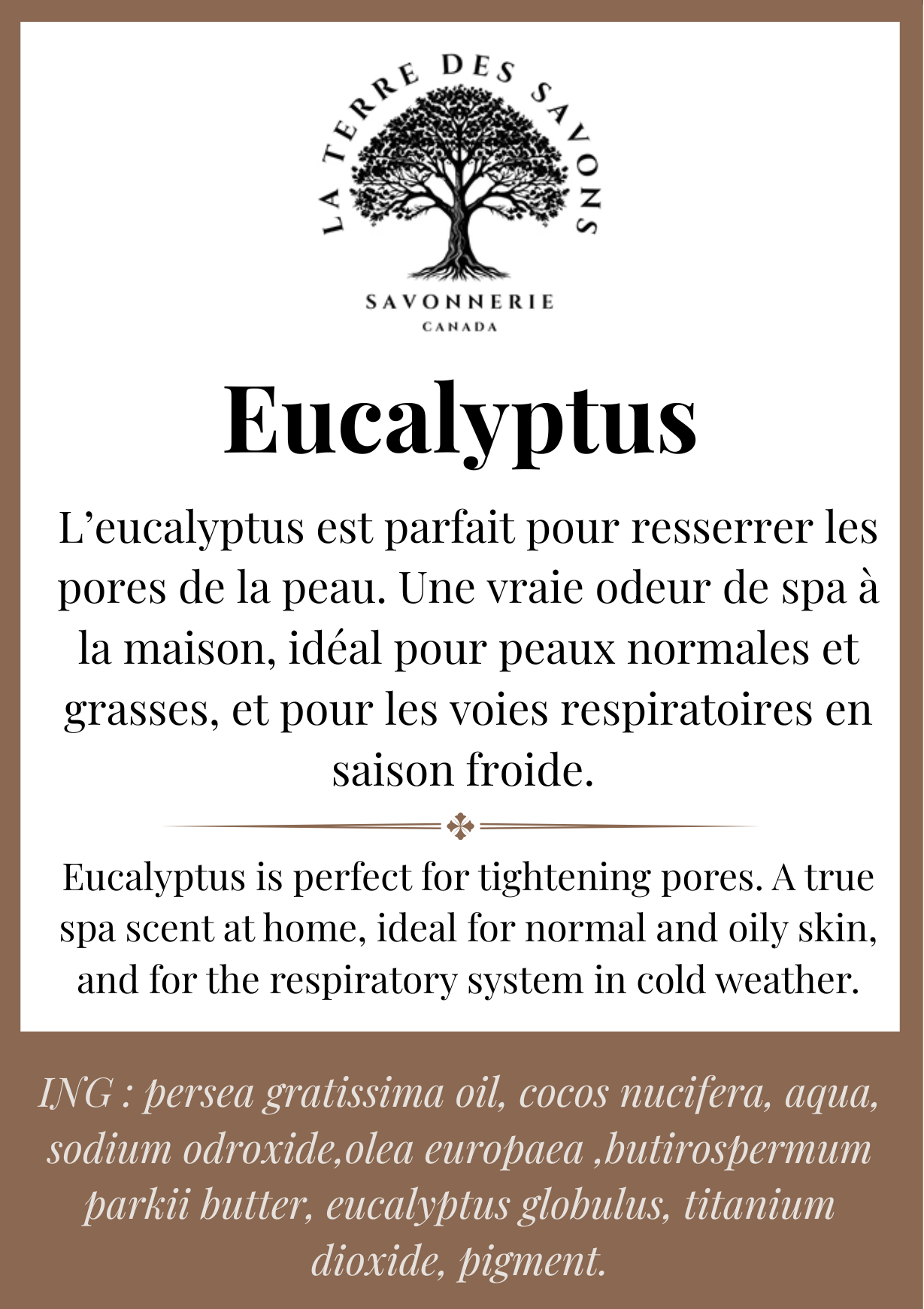 Savon Eucalyptus