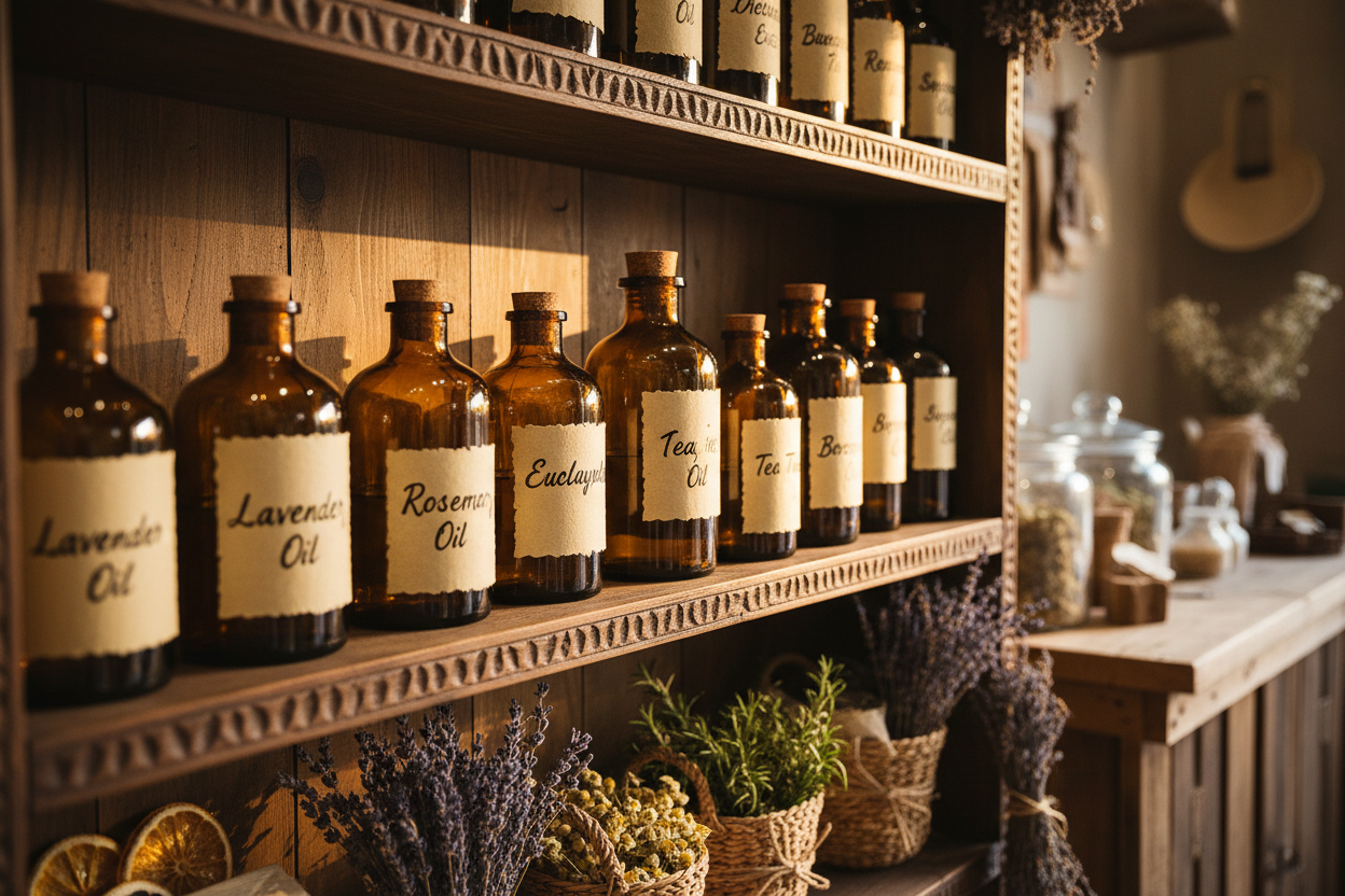 HUILES ESSENTIELLES & PARFUMÉEs