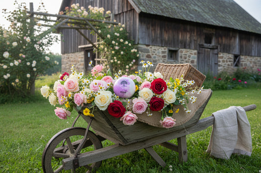 Bombe de bain Rose