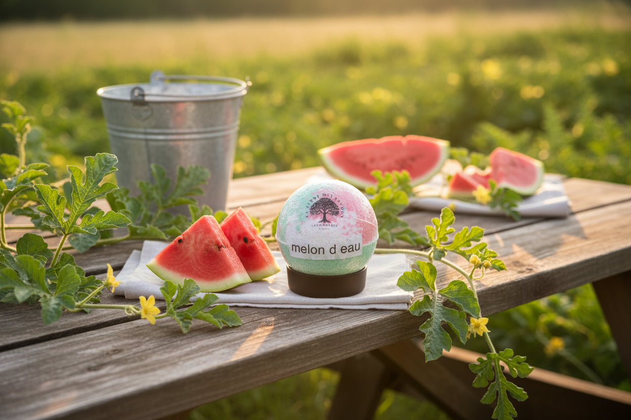 Bombe de bain Melon d eau