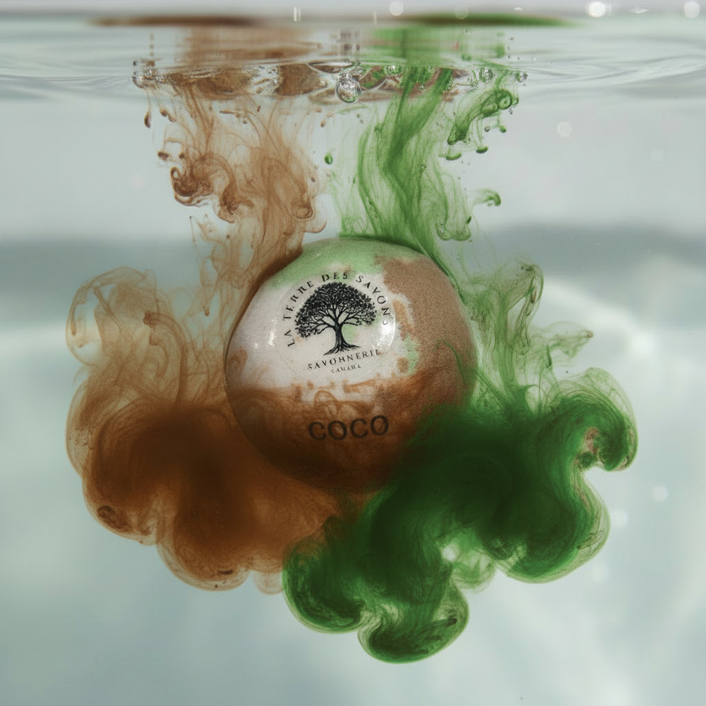 Bombe de bain Noix de coco