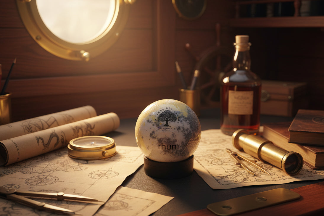 Bombe de bain Rhum noir