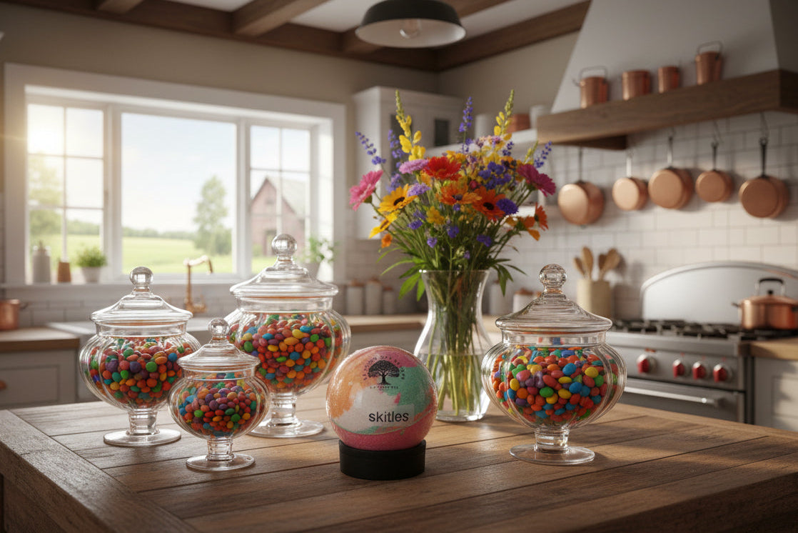 Bombe de bain skitles