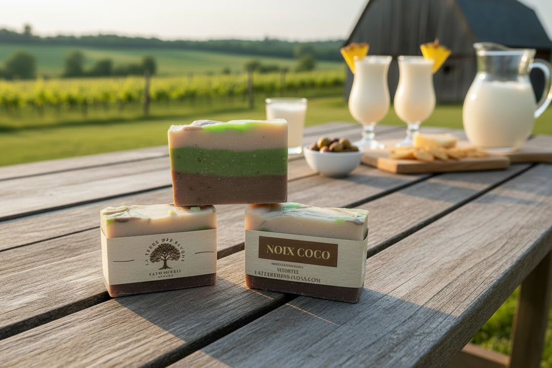 Savon Lait de Noix de Coco