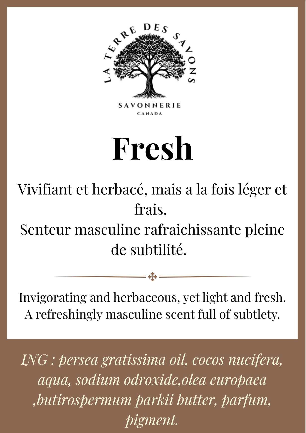Savon Fresh