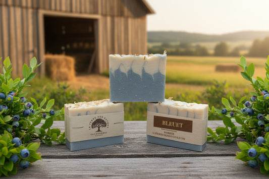 Savon aux bleuets